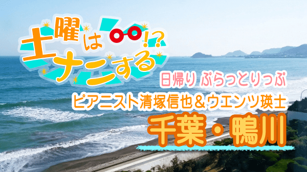 土曜はナニする 日帰り ぷらっとりっぷ ピアニスト 清塚信也 ウエンツ瑛士 千葉 鴨川