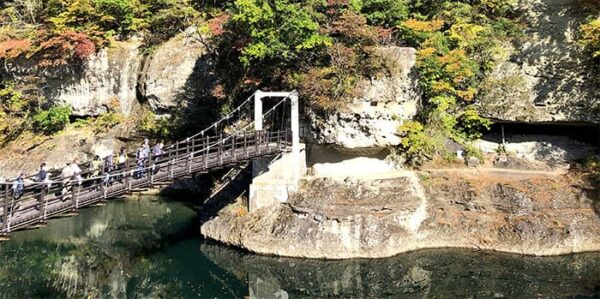 帰れマンデー見っけ隊 秘境路線バス旅 バスサンド 福島 会津 塔のへつり