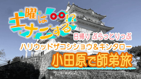 土曜はナニする 日帰り ぷらっとりっぷ 神奈川県 小田原 師弟旅 ハリウッドザコシショウ キンタロー