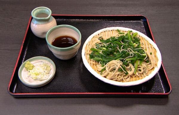 鹿沼市 みっちゃん蕎麦 にらそば