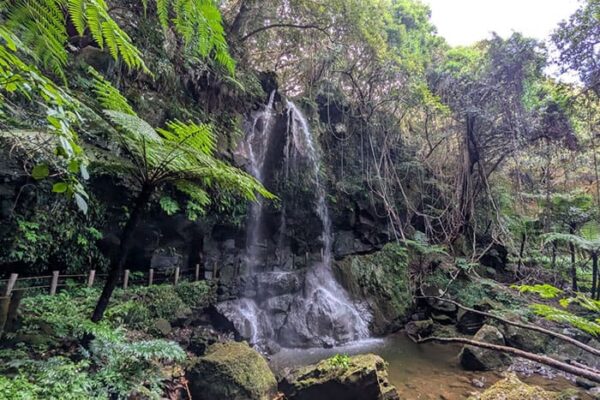 八丈島 裏見ヶ滝